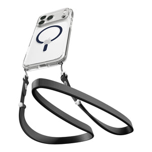 Spigen iPhone 18 Pro Ultra Hybrid (MagFit) - Clear Deep Blue - case detail 7