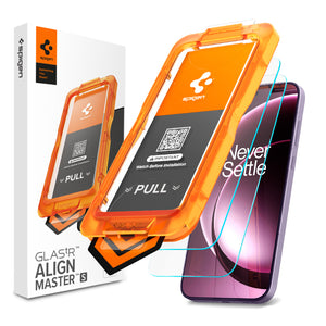 Spigen GLAS.tR AlignMaster S 2-pack and tray for OnePlus 15