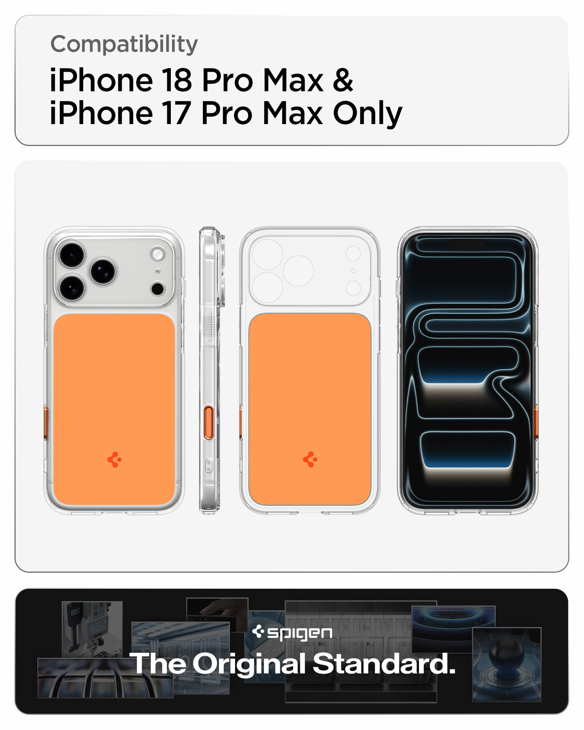 Spigen iPhone 18 Pro Max Ultra Hybrid T (MagFit) - Glossy Orange - feature illustration 52