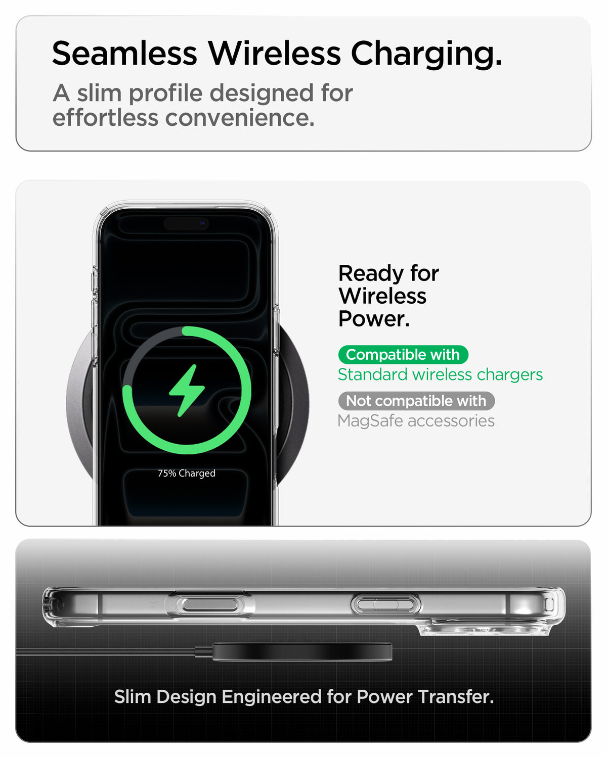 Spigen iPhone 18 Pro Ultra Hybrid - Crystal Clear - feature illustration 21