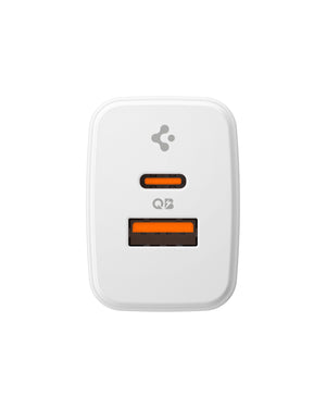 Spigen EE202EU compact charger and dimensions