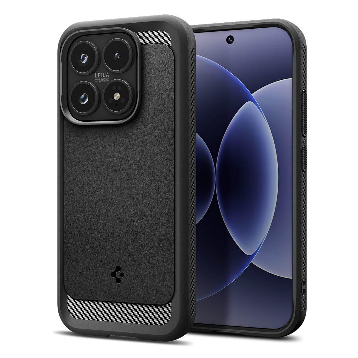 Spigen Xiaomi 17 Rugged Armor case in Matte Black