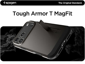 Spigen iphone 18 pro case tough armor t magfit - Tough Armor T design overview