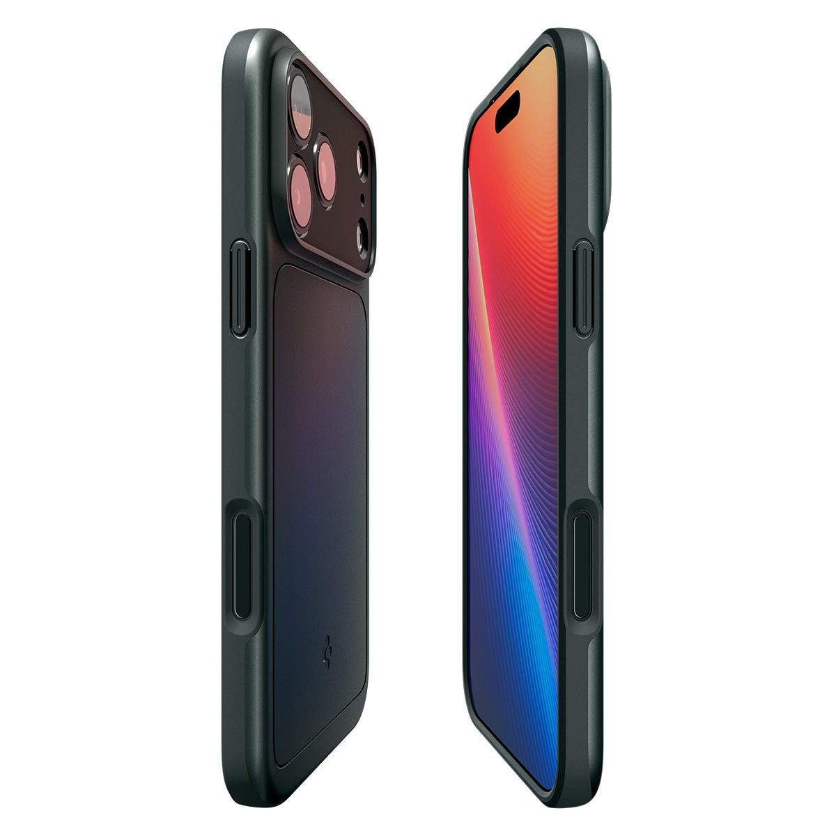 Spigen iPhone 18 Pro Max Thin Fit (MagFit) - Abyss Green - case detail 24