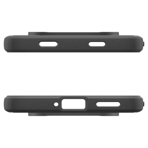 Top and bottom cutouts of the Spigen Redmi Note 15 Pro 5G case