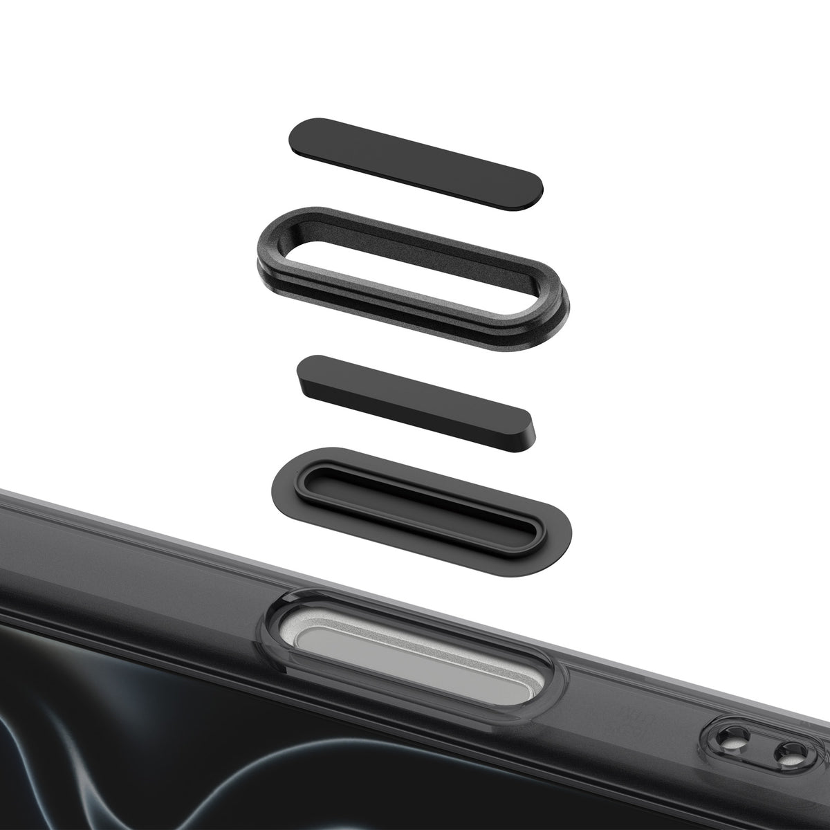Spigen iPhone 18 Pro Max Ultra Hybrid T (MagFit) - Matte Black - case detail 33