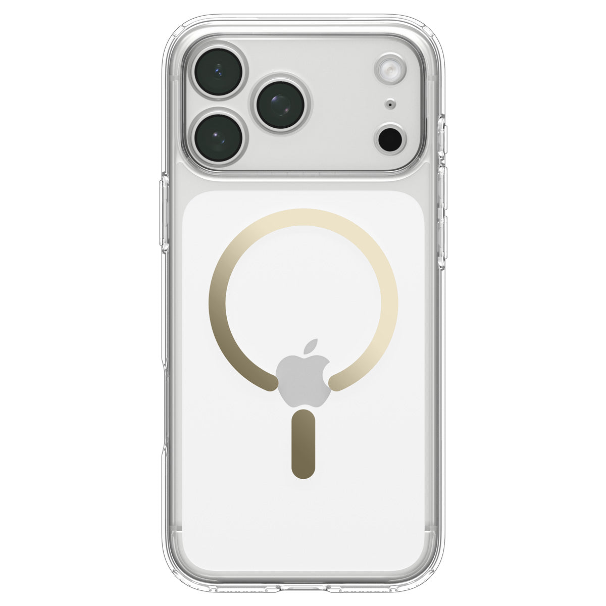Spigen iPhone 18 Pro Max Ultra Hybrid (MagFit) - Clear Gold - case detail 18