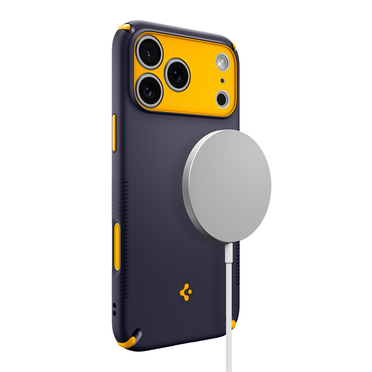 Spigen iPhone 18 Pro Nano Pop Hybrid (MagFit) - Blueberry Navy - case detail 25