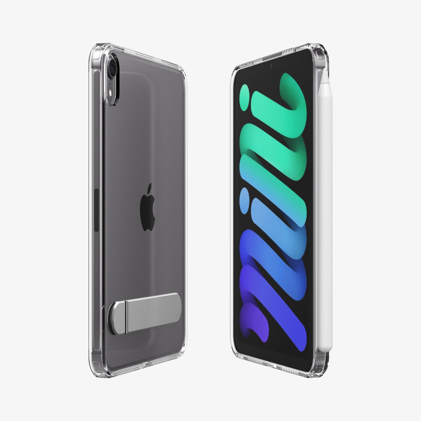 Spigen iPad Mini 7 / iPad Mini 6 Case – Ultra Hybrid S – Crystal Clear – detail image 13
