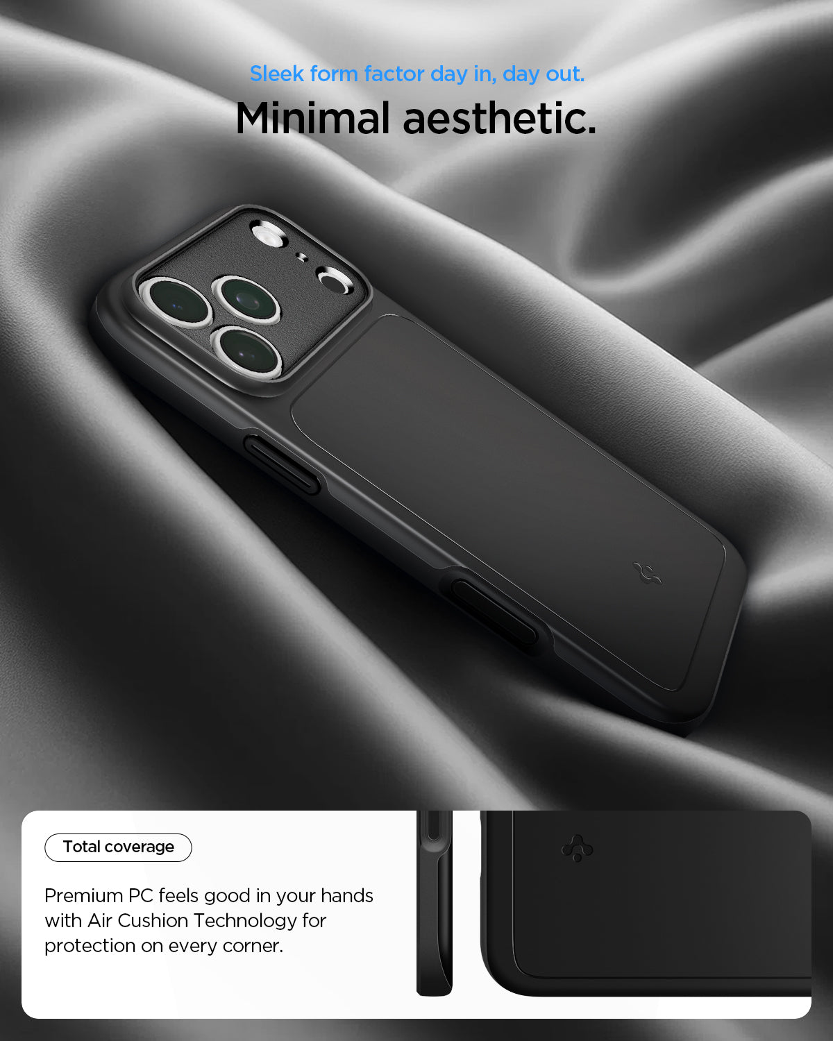 Spigen iPhone 18 Pro Max Thin Fit (MagFit) - Black - feature illustration 51