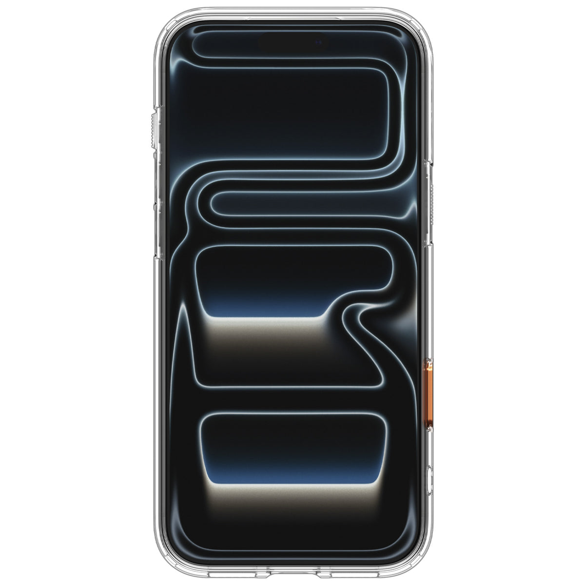 Spigen iPhone 18 Pro Max Ultra Hybrid T (MagFit) - Glossy Orange - case detail 7