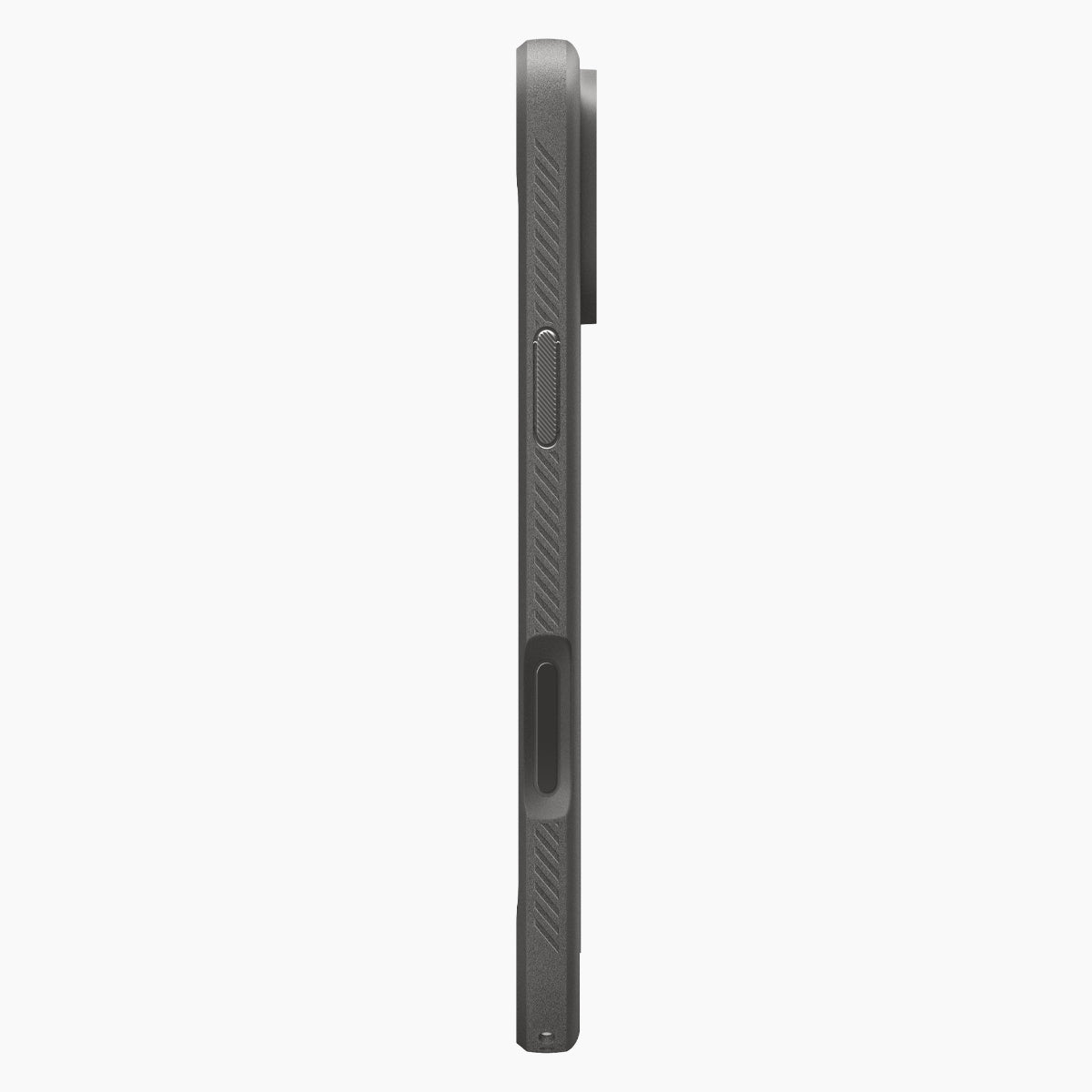 Spigen iPhone 18 Pro Rugged Armor (MagFit) - Gray - case detail 14