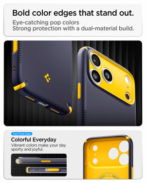 Spigen iPhone 18 Pro Nano Pop Hybrid (MagFit) - Blueberry Navy - feature illustration 39