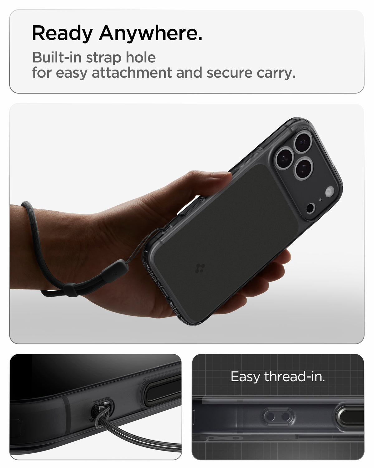 Spigen iPhone 18 Pro Max Ultra Hybrid T (MagFit) - Matte Black - feature illustration 67