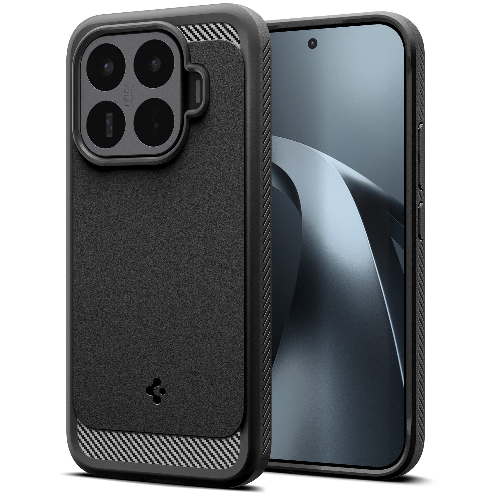 Spigen Xiaomi 17T Rugged Armor case in Matte Black