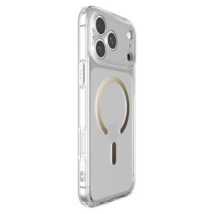 Spigen iPhone 18 Pro Ultra Hybrid (MagFit) - Clear Gold - case detail 19