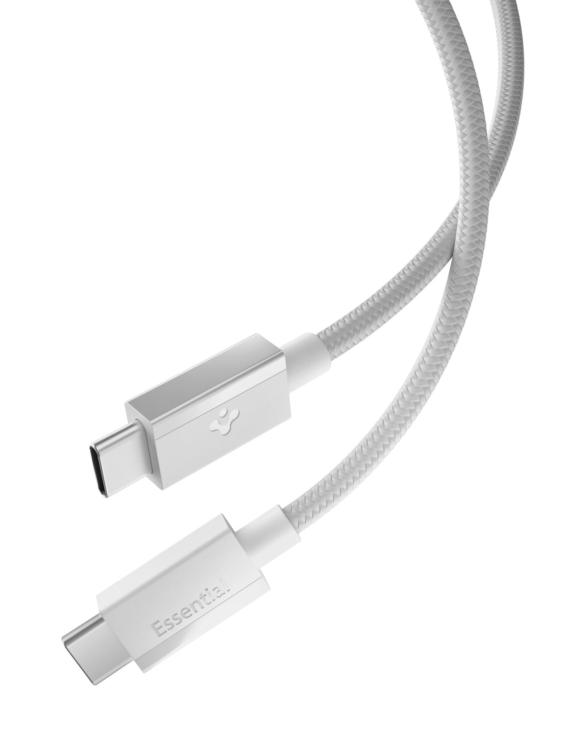 Spigen Essential EB6015CC 60W 480Mbps USB-C cable in White