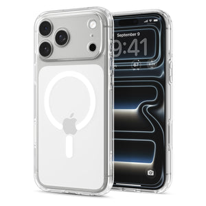Spigen iPhone 18 Pro Ultra Hybrid (MagFit) - Clear White - case detail 59