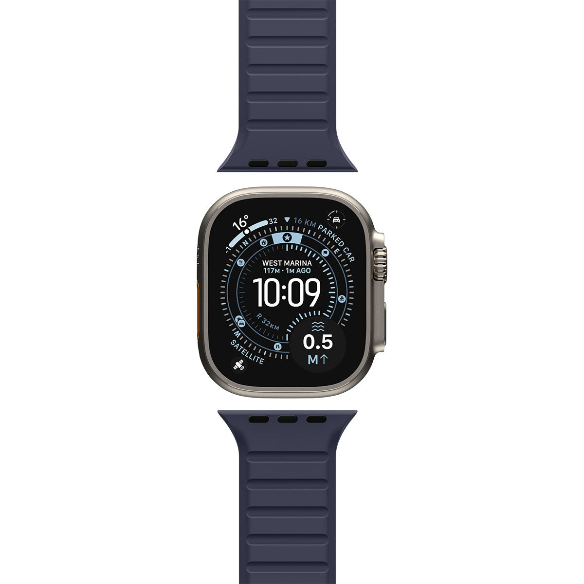 Active Navy Blue Athlex Air M Apple Watch band product view 07