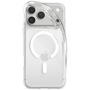Spigen iPhone 18 Pro Liquid Crystal MagFit - Clear White - case detail 8
