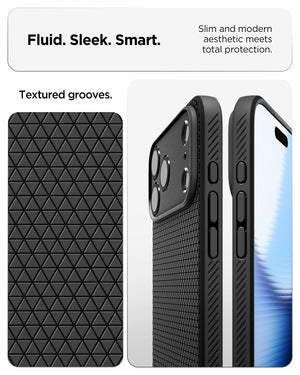 Spigen iPhone 18 Pro Max Liquid Air - Matte Black - feature illustration 41