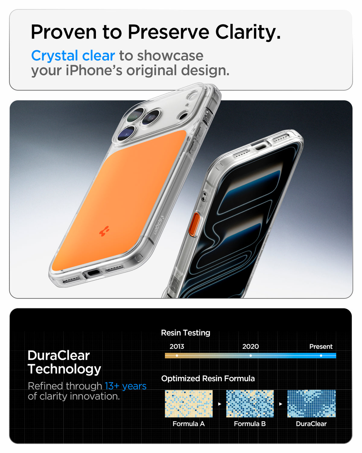 Spigen iPhone 18 Pro Ultra Hybrid T (MagFit) - Glossy Orange - feature illustration 45