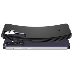 Spigen Galaxy M56 5G Case – Essential Sand Blast — Matte Black, flexible shell