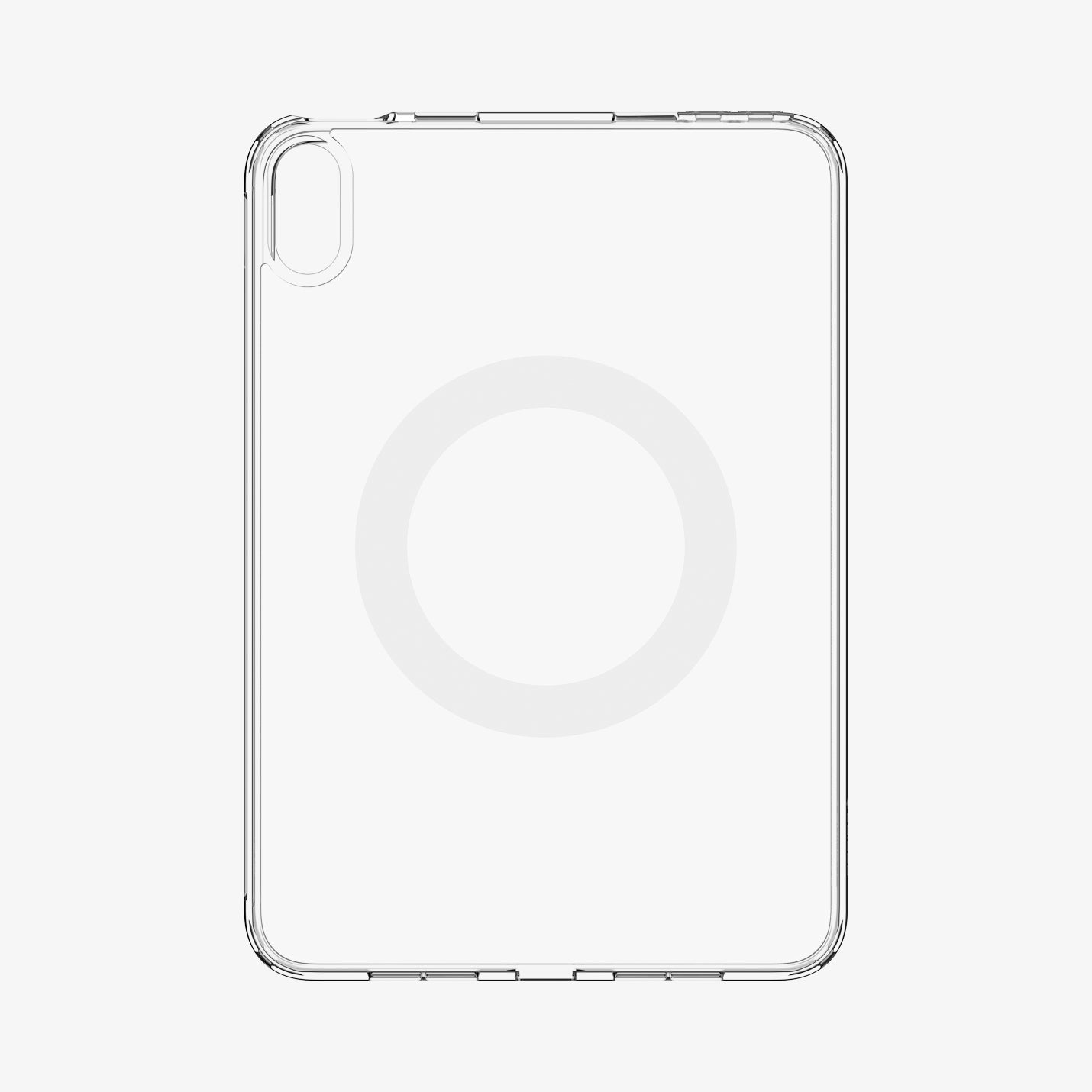 Spigen iPad Mini 7 / iPad Mini 6 Case – Ultra Hybrid MagFit – Clear White – detail image 3