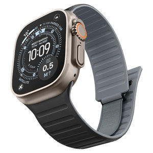 Active Black Gray Athlex Air M Apple Watch band product view 02