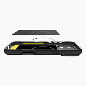 Spigen iPhone 18 Pro Rugged Armor (MagFit) - Matte Black - case detail 6