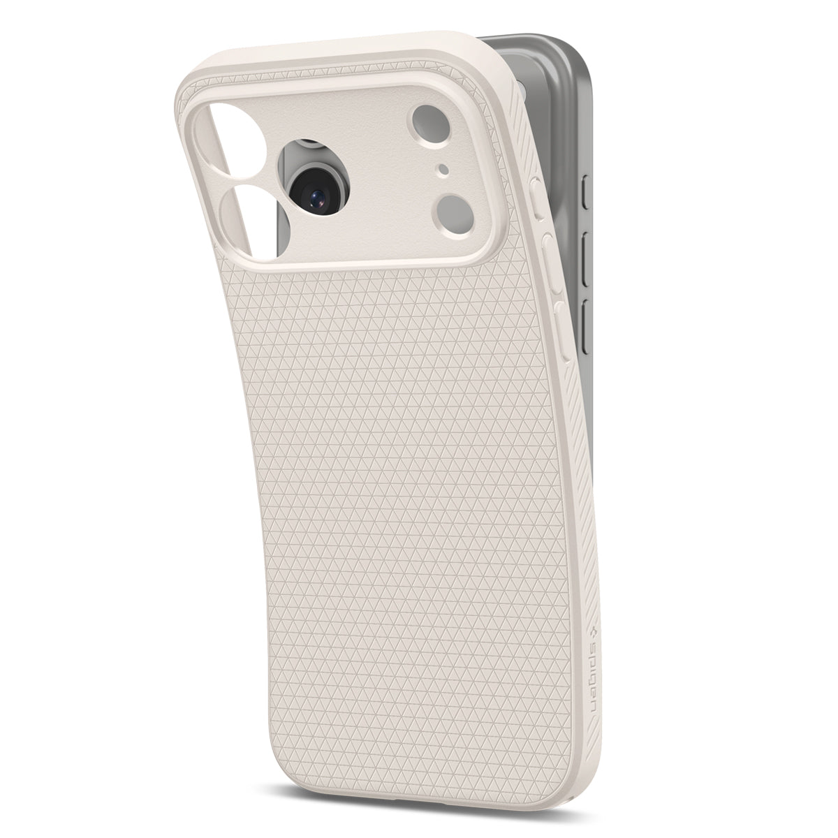 Spigen iPhone 18 Pro Max Liquid Air - Natural Titanium - case detail 31