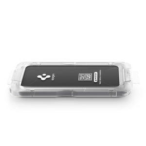 Spigen Galaxy S26 Plus EZ Fit Pro HD Privacy – tray side profile