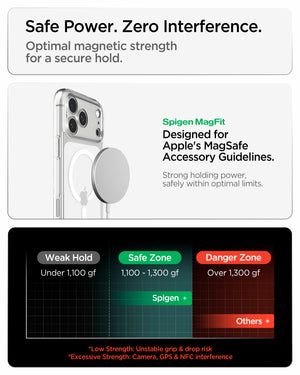 Spigen iPhone 18 Pro Max Ultra Hybrid (MagFit) - Clear White - feature illustration 103