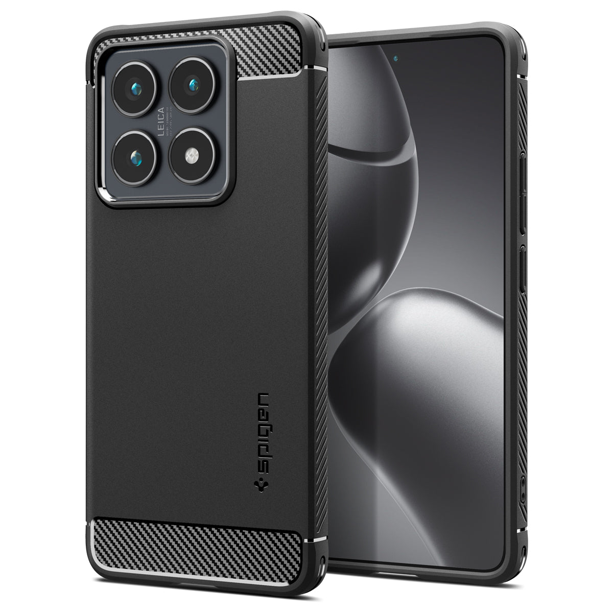 Spigen Xiaomi 14T Rugged Armor case in Matte Black