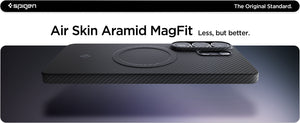 Spigen Galaxy S26 Ultra Case – Air Skin Aramid MagFit – Black – slim aramid case overview