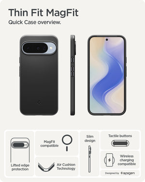 Spigen Pixel 10 Pro / Pixel 10 Case Thin Fit (MagFit) view 14