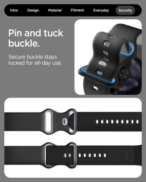 Spigen Google Pixel Watch 5 (45mm) Band – Nano Pop - Black Sesame - official image 10
