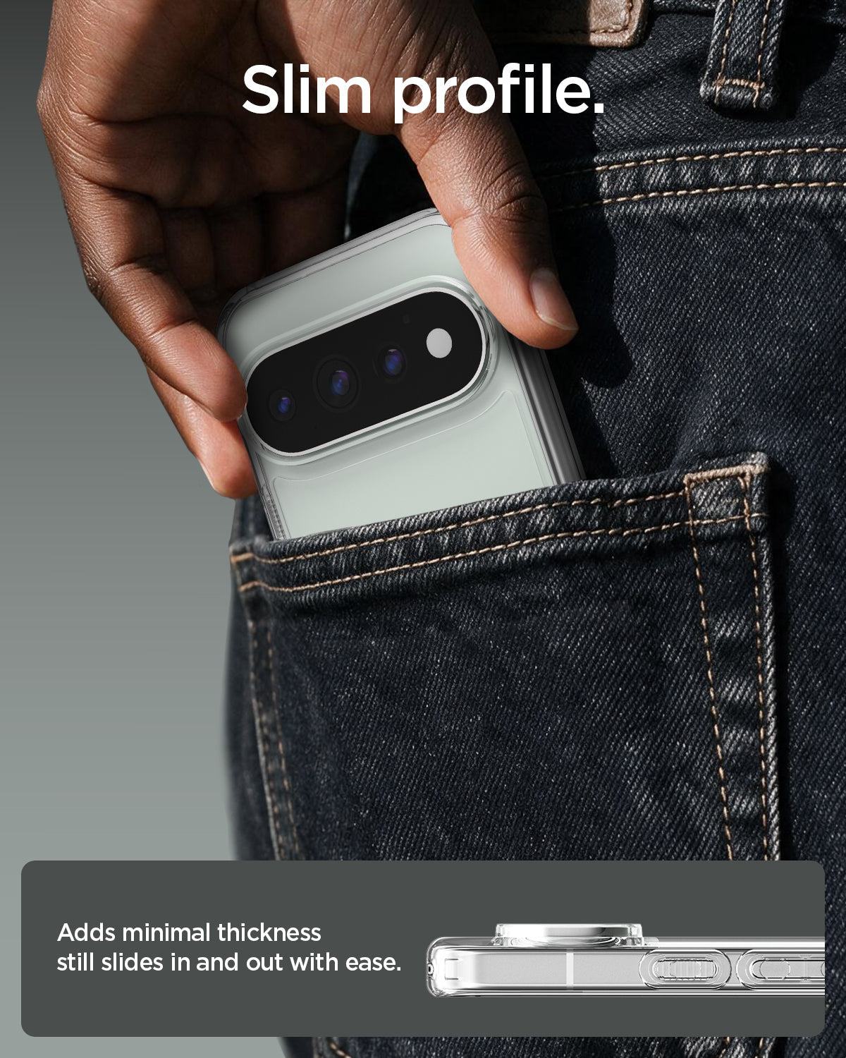 Spigen Ultra Hybrid Case for Pixel 11 Pro XL - Crystal Clear - image 8