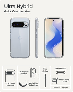 Spigen Pixel 10 Pro XL Case – Ultra Hybrid – Crystal Clear product image 9
