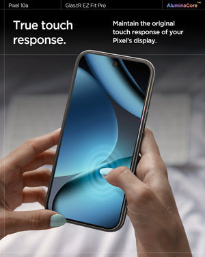 Spigen Pixel 10a Screen Protector GLAS.tR EZ Fit Pro (2P) view 16