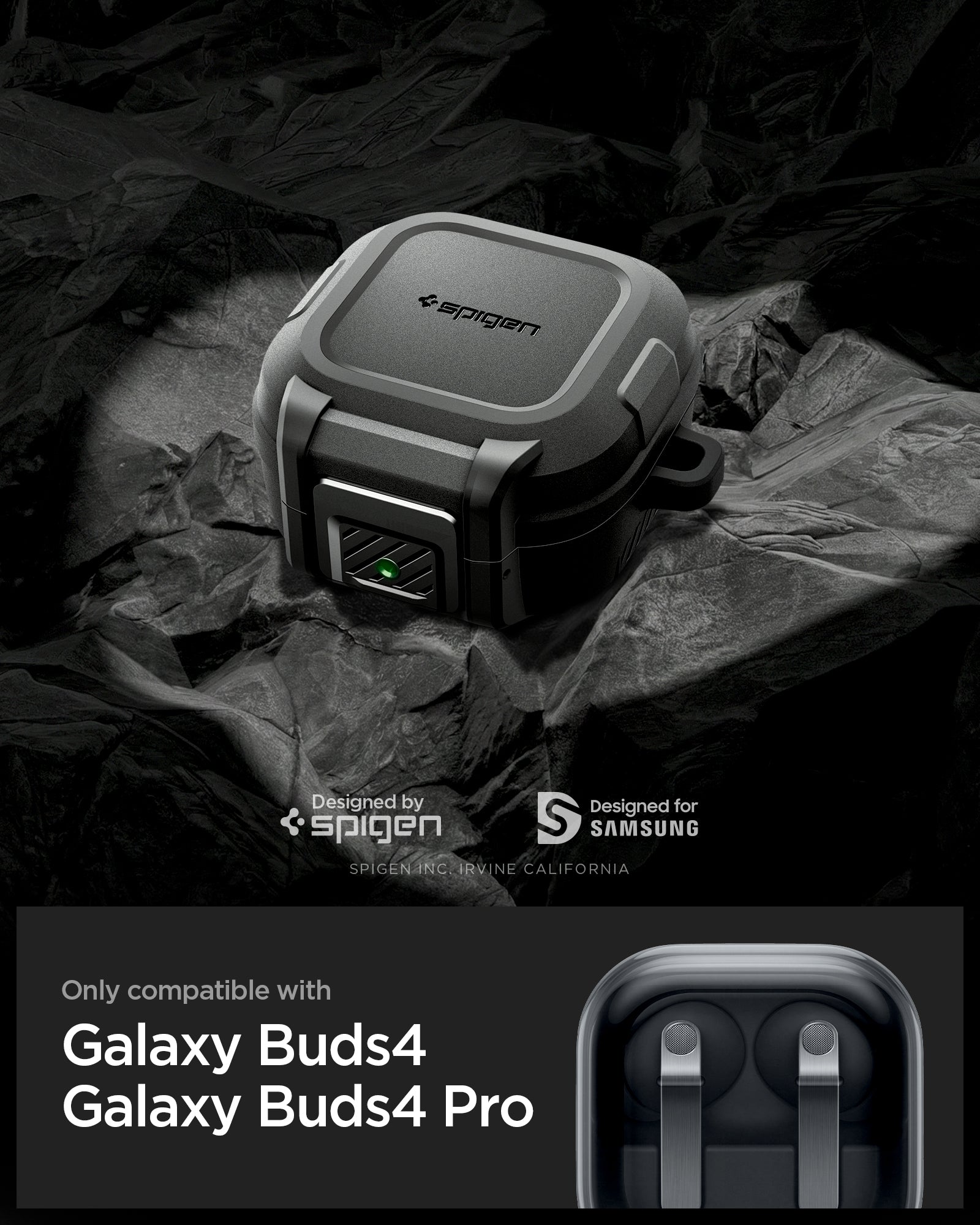 Spigen Galaxy Buds 4 Pro / Galaxy Buds 4 Case Lock Fit view 14