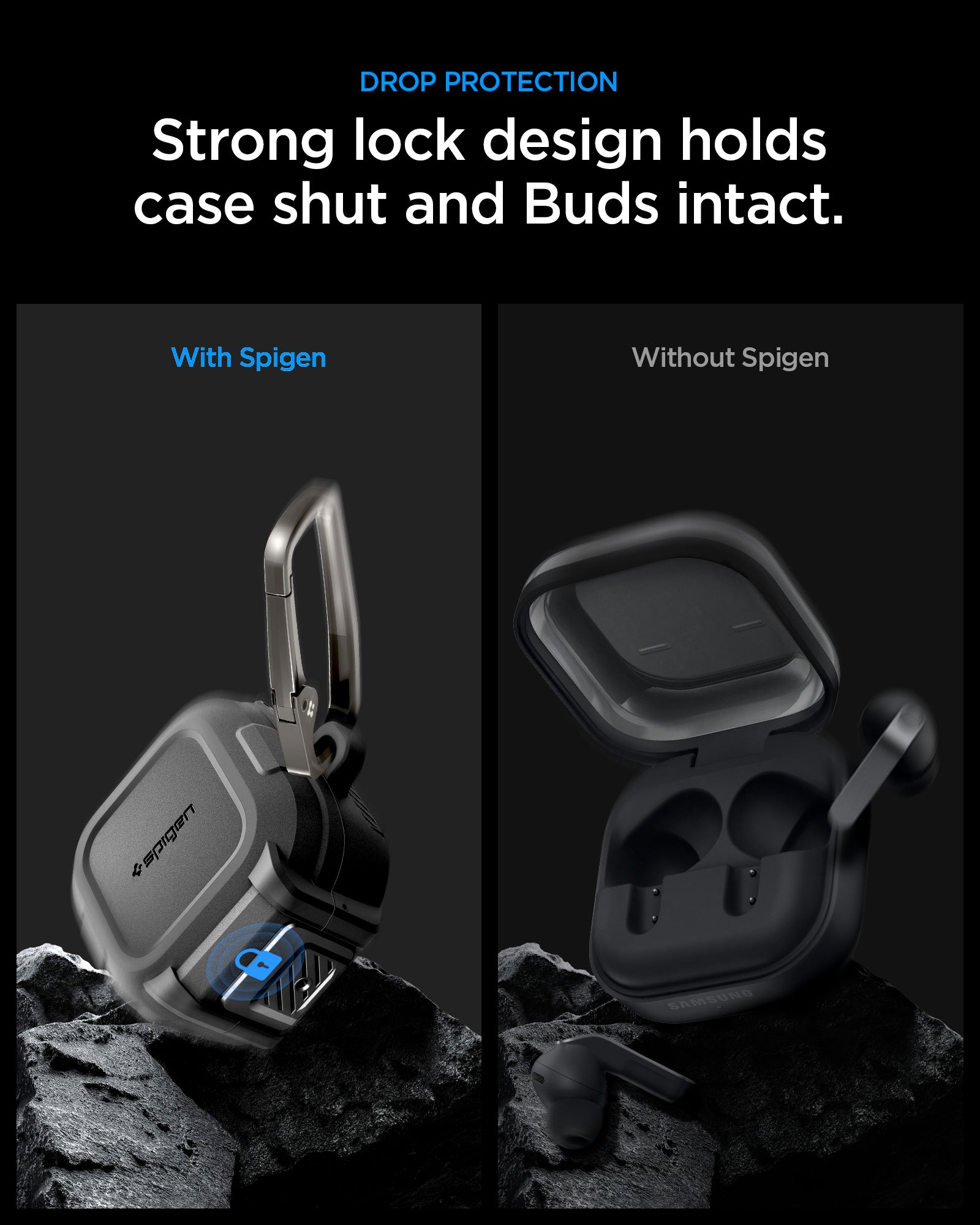 Spigen Galaxy Buds 4 Pro / Galaxy Buds 4 Case Lock Fit view 18