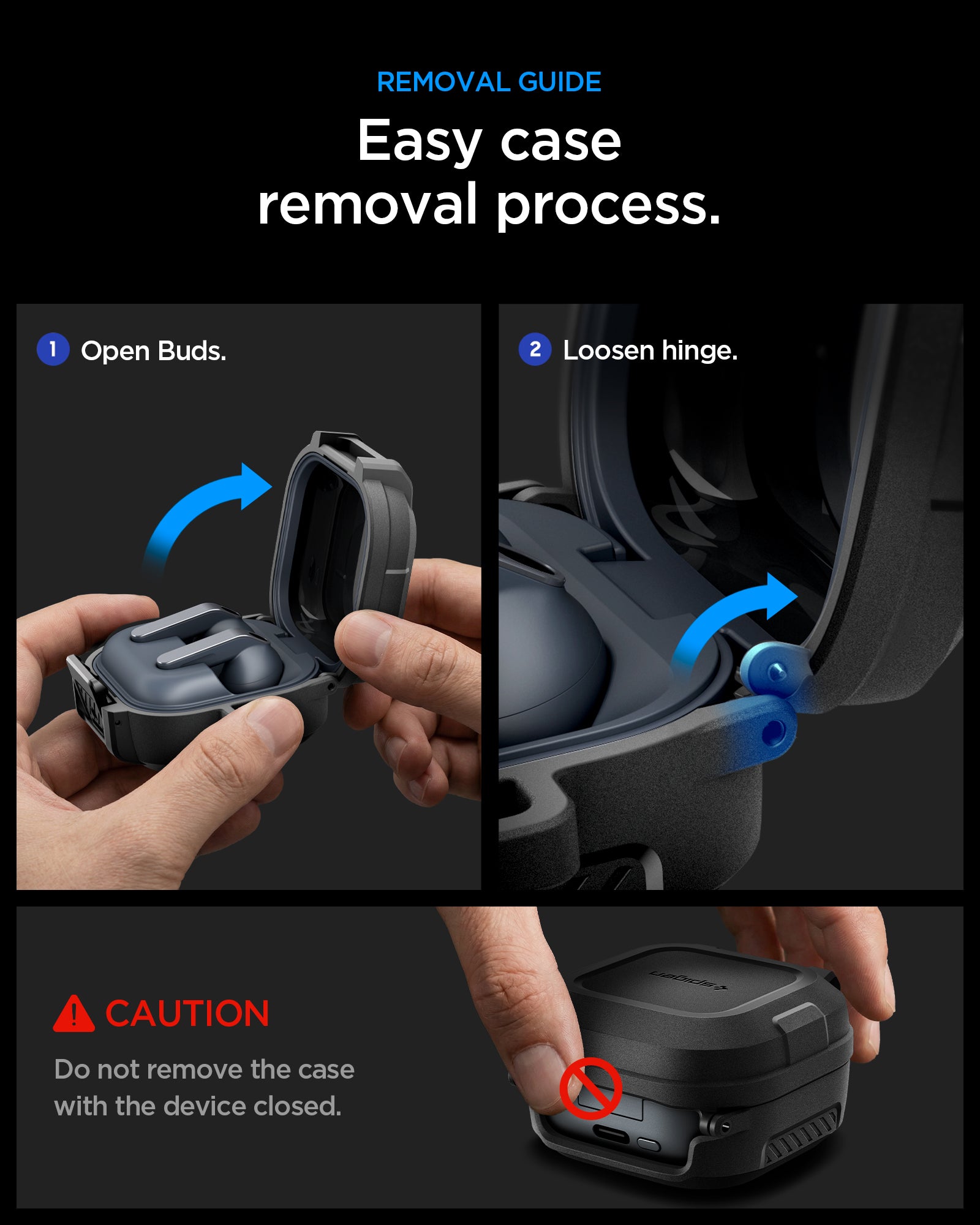 Spigen Galaxy Buds 4 Pro / Galaxy Buds 4 Case Lock Fit view 20