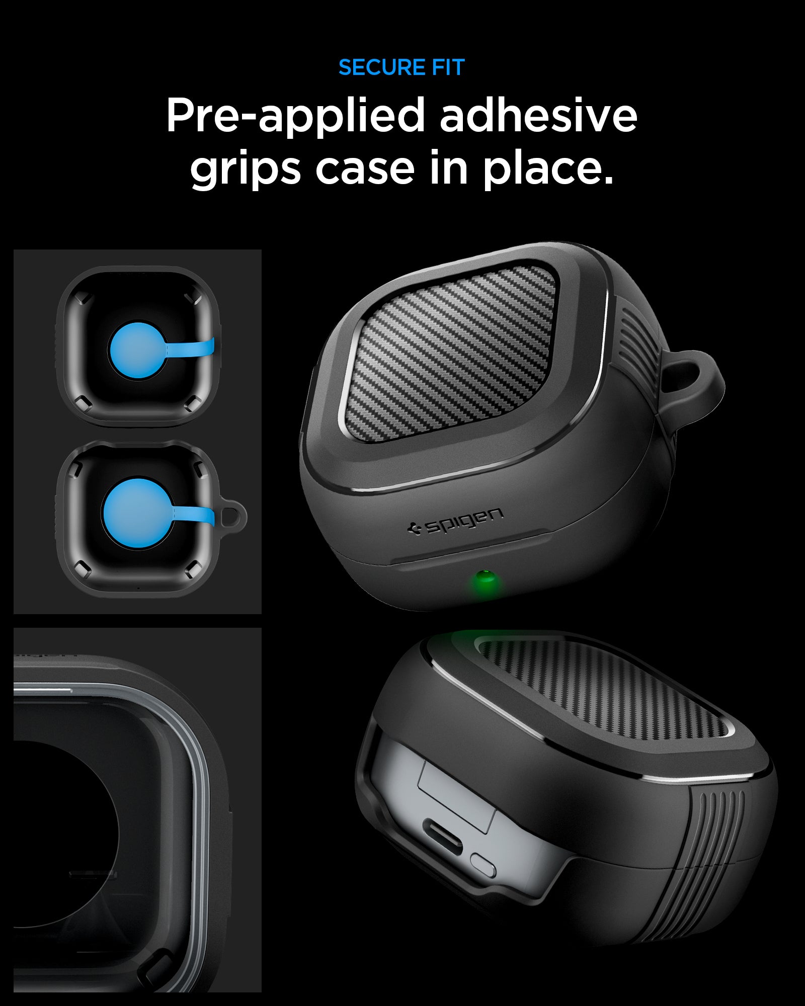 Spigen Galaxy Buds 4 Pro / Galaxy Buds 4 Case Rugged Armor view 12