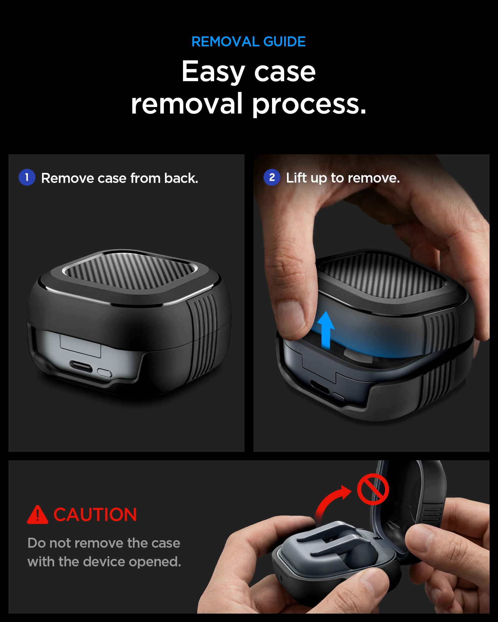 Spigen Galaxy Buds 4 Pro / Galaxy Buds 4 Case Rugged Armor view 14