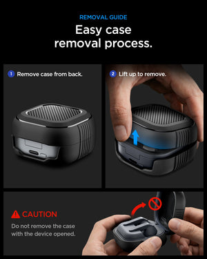 Spigen Galaxy Buds 4 Pro Case - Rugged Armor - Matte Black - image 14