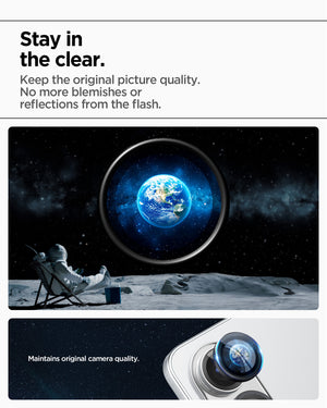 Spigen Samsung Galaxy S25 Edge Lens Protector Optik Pro EZ Fit [2 Pack] view 6