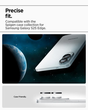 Spigen Samsung Galaxy S25 Edge Lens Protector Optik Pro EZ Fit [2 Pack] view 8