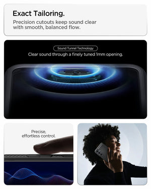 Spigen Galaxy S26 FE Case + Screen Protector – Rugged Armor installation or package detail 9
