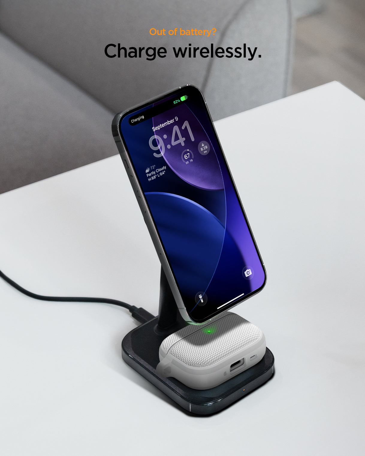 Spigen AirPods Pro 3 Case Classic Fit view 19
